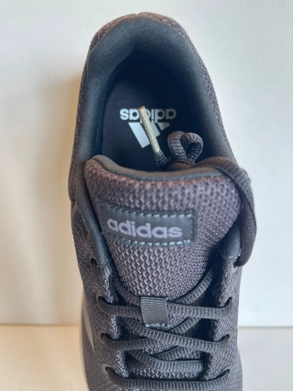NIB ADIDAS WOMENS LITERACER CLN 2.0 SNEAKER CARBON/IRON METALLIC/CORE BLK SZ 8.5 - Picture 5 of 13